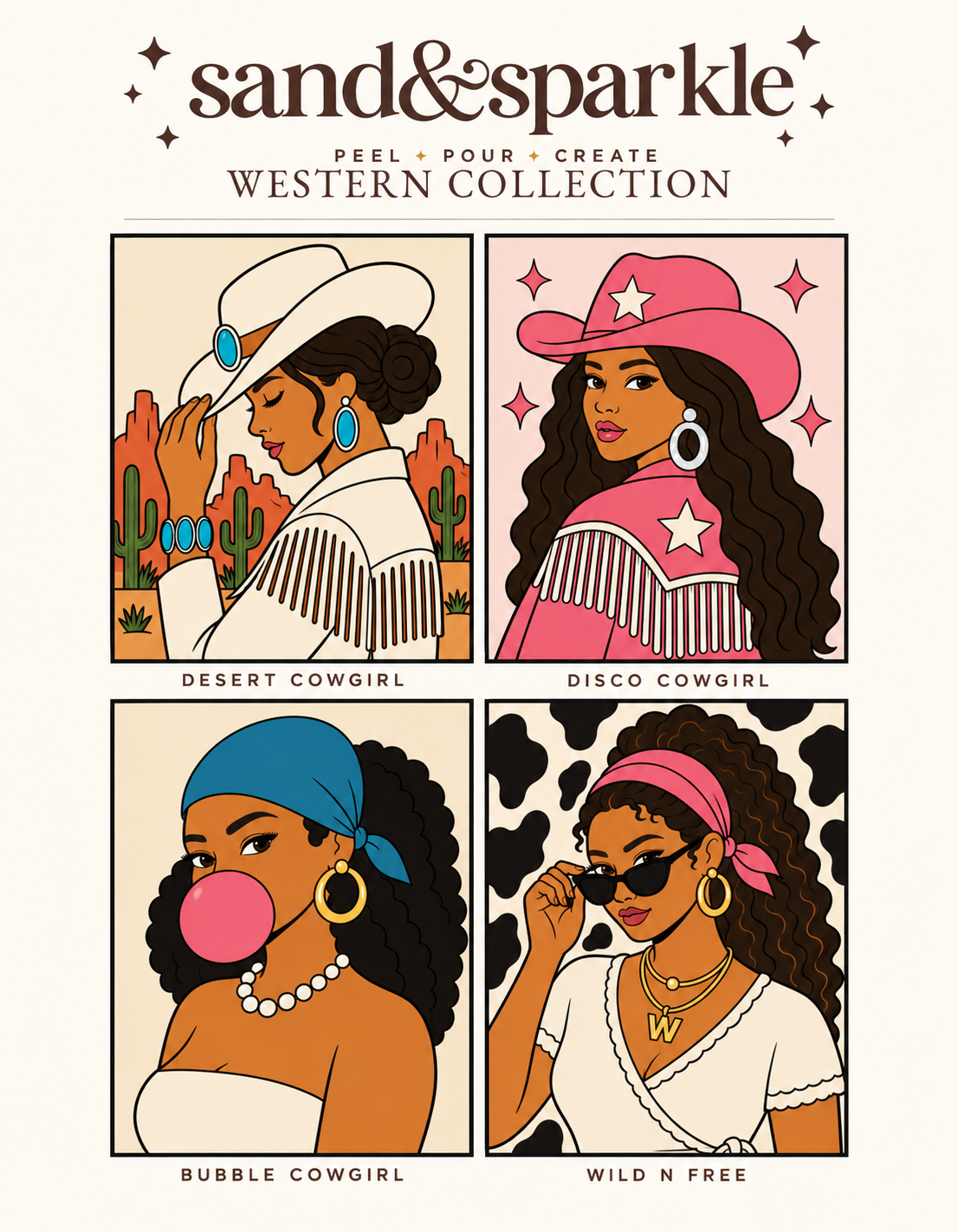 Western Girls Collection Kit